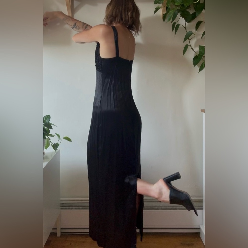 Vintage Slip Maxi Dress – Size Small - Picture 5 of 7